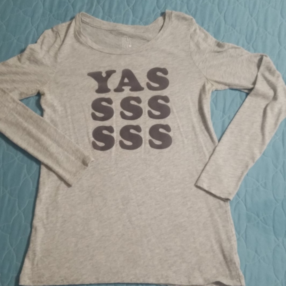 Aerie soft tee long sleeve size small